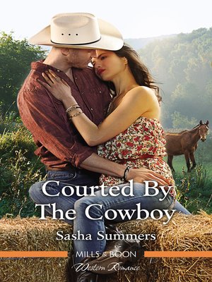 cover image of Courted by the Cowboy